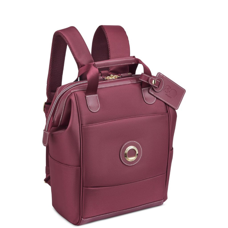 Delsey Chatelet Air 2.0 14" Laptop Tote Backpack - Burgundy Delsey Luggage