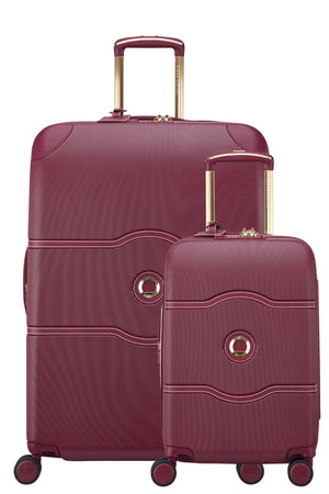 Delsey Chatelet Air Limited Edition Carry On & Large Duo Hardsided Luggage - Burgundy Delsey Luggage