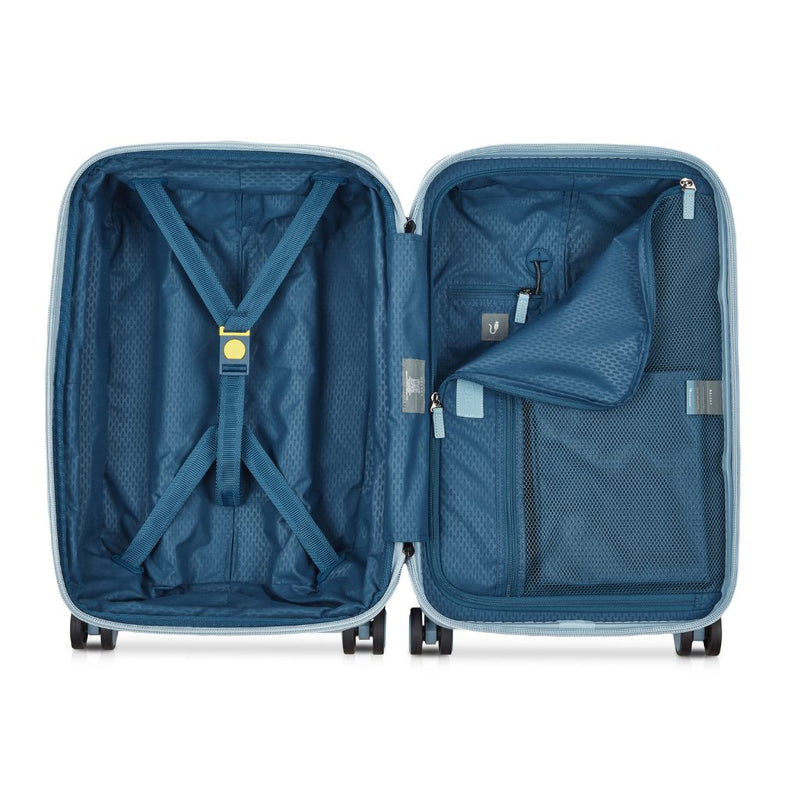 Delsey Chatelet Air Limited Edition 55cm Large Expander Luggage - Light Blue Delsey Luggage