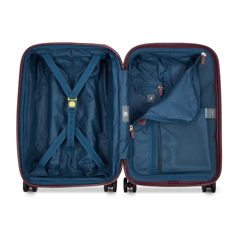 Delsey Chatelet Air Limited Edition 55cm Large Expander Luggage - Burgundy Delsey Luggage