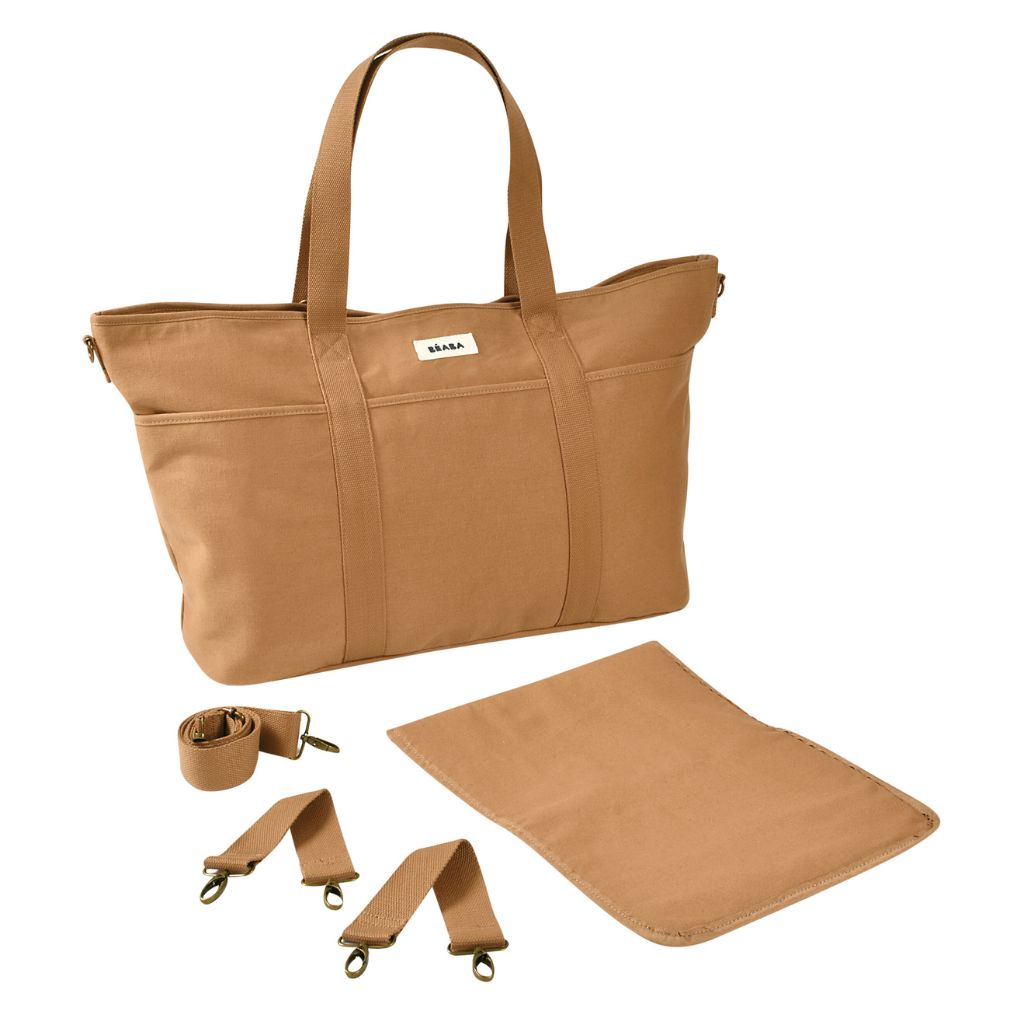 Beaba Madrid XXL Nappy Bag - Ochre Beaba Nappy Bags