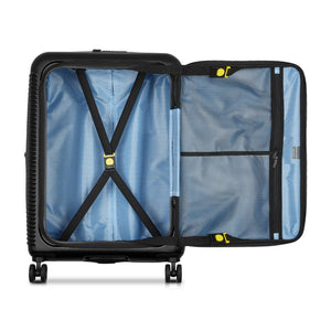 Delsey Freestyle Front Opening 66cm Medium Luggage - Black Delsey Luggage