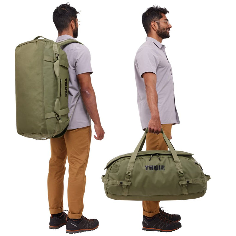 Thule Chasm 70L Duffel / Backpack Bag - Olivine Thule