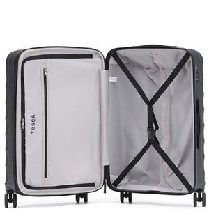Tosca Interstellar Carry On 53cm Hardsided Suitcase - Black Tosca