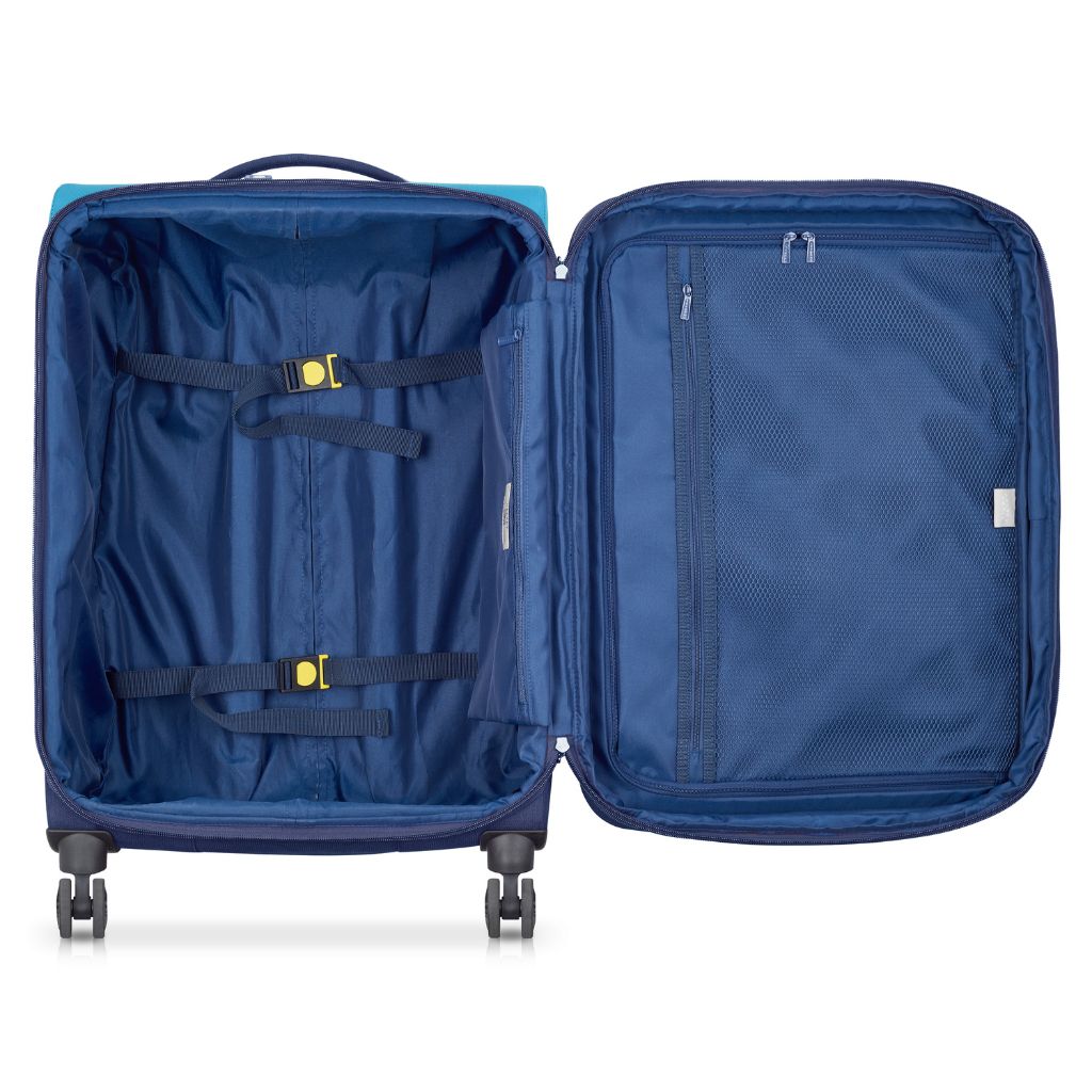 Delsey BROCHANT 3.0 67cm Medium Softsided Luggage - Ultramarine Blue