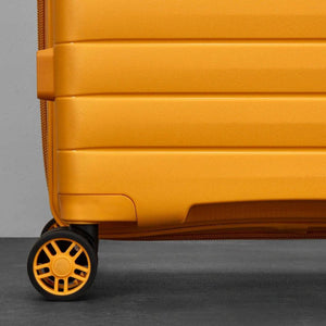 Rock Palma Large Lightweight Hardsided Suitcase - Yellow