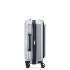 Delsey Securitime ZIP Top Opening 55cm Cabin Luggage - Silver