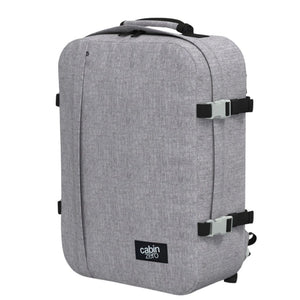 CabinZero Classic 44L Lightweight Carry On Backpack - Ice Grey