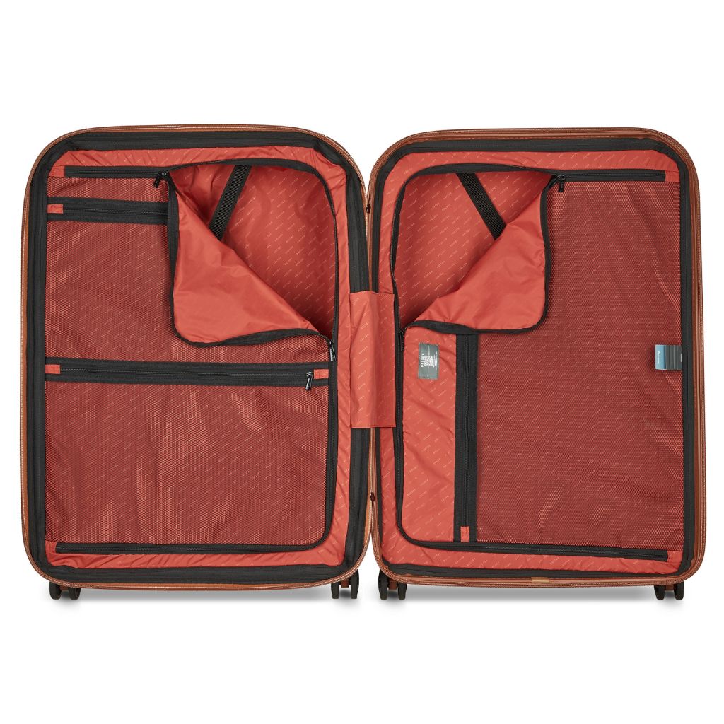 Delsey Helium Ultimate 70cm Medium 3.7Kg Exp Luggage - Silver