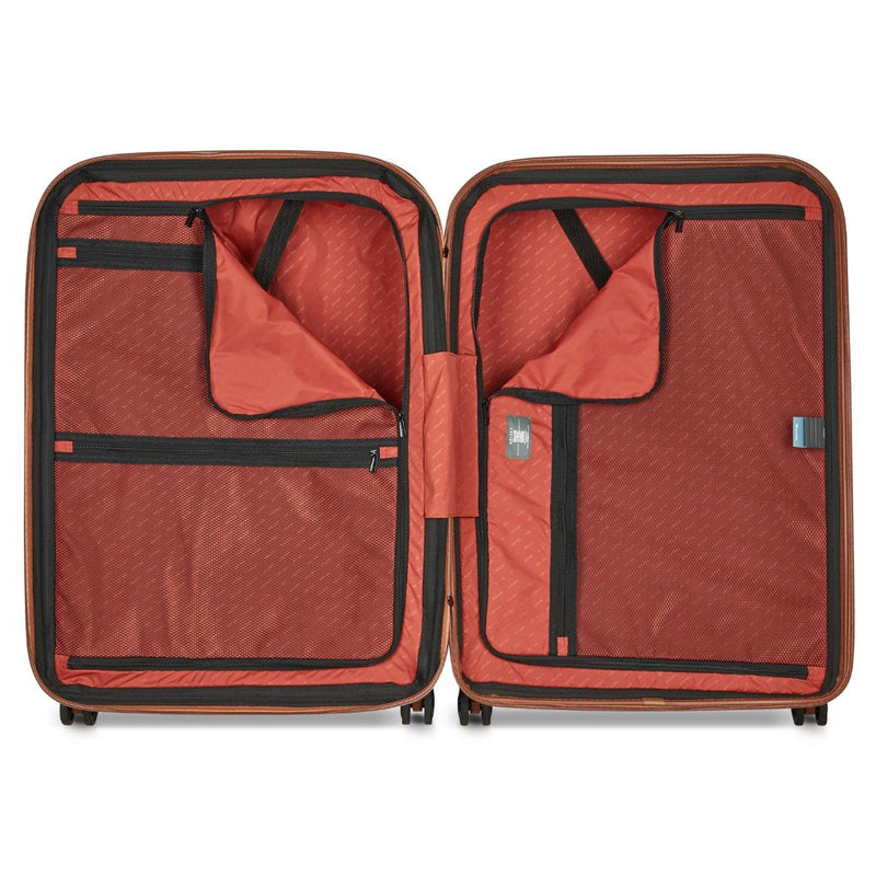 Delsey Helium Ultimate 70cm Medium 3.7Kg Exp Luggage - Silver