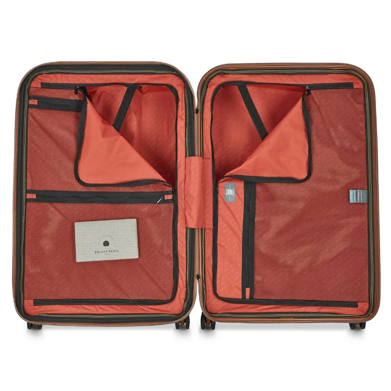 Delsey Helium Ultimate 76cm Large 3.9Kg Exp Luggage - Silver
