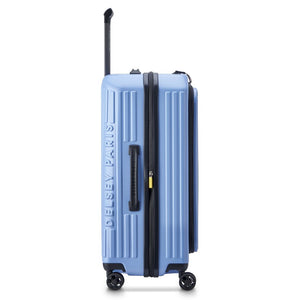 Delsey Securitime ZIP Top Opening 66cm Medium Exp Luggage - Blue