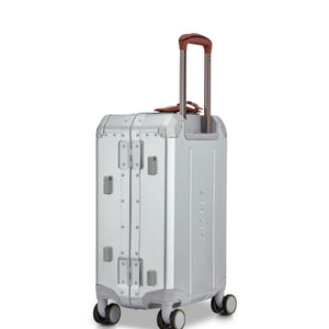 Delsey Alu’r - Aluminum Zipperless Premium Carry On -Silver Delsey Luggage