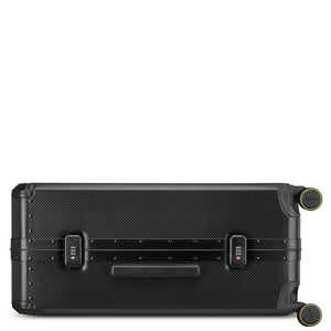 Delsey Alu’r - Aluminum Zipperless Premium Large Luggage - Black Delsey Luggage