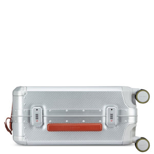 Delsey Alu’r - Aluminum Zipperless Premium Large Luggage - Silver Delsey Luggage