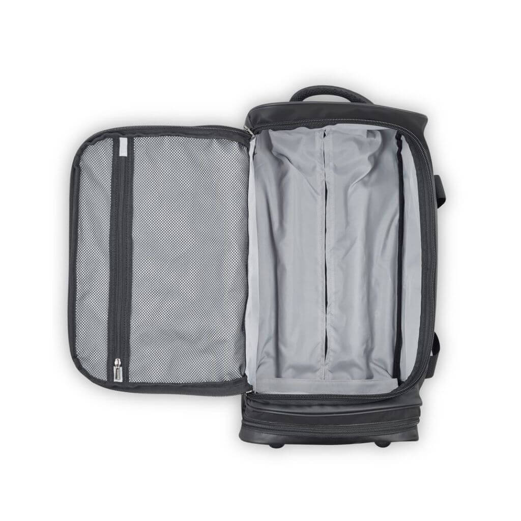 Delsey Raspail Trolley Duffle 57cm Luggage - Black - Love Luggage