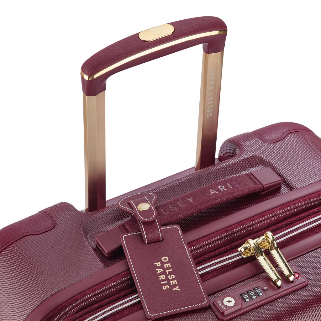 Delsey Chatelet Air Limited Edition 66cm Large Expander Luggage - Burgundy Delsey Luggage