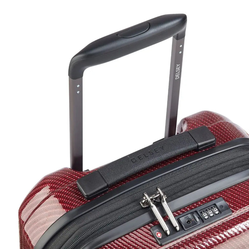 Delsey Helium Ultimate 55cm Carry On 2.3Kg Exp Luggage - Burgundy