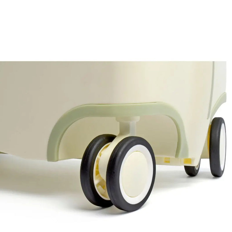 Trunki Glide Ride-on Luggage - Ivory White Trunki