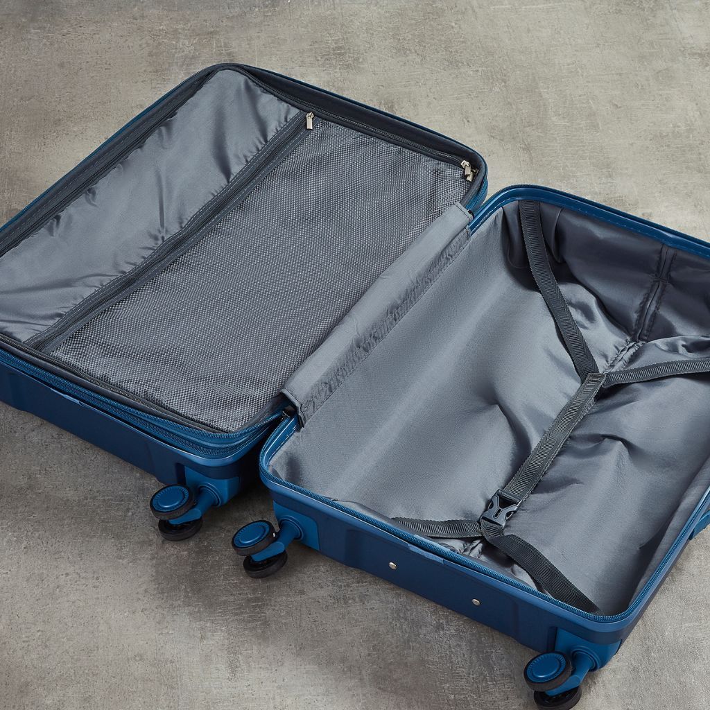 Rock Infinity 64cm Medium Expander Hardsided Suitcase - Navy