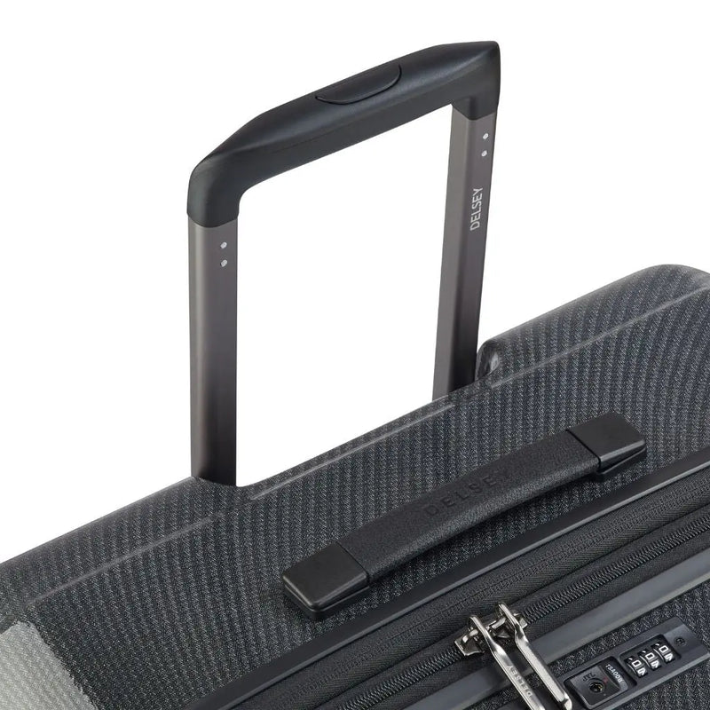 Delsey Helium Ultimate 76cm Large 3.9Kg Exp Luggage - Anthracite