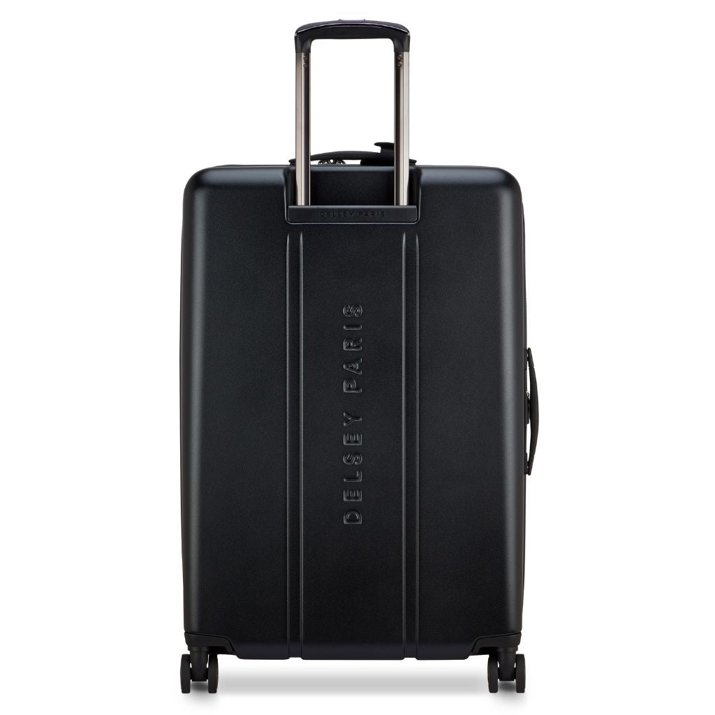 Delsey Cadense 76cm Medium Exp Luggage - Deep Black Delsey Luggage