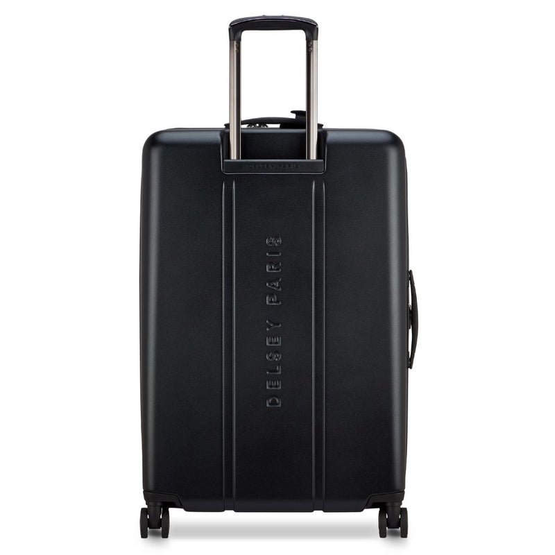 Delsey Cadense 76cm Medium Exp Luggage - Deep Black Delsey Luggage