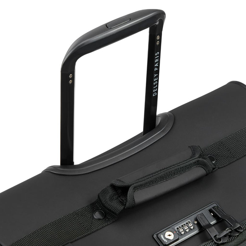 Delsey MAUBERT 2.0 79cm Large Softsided Luggage EXP - Black Delsey Luggage