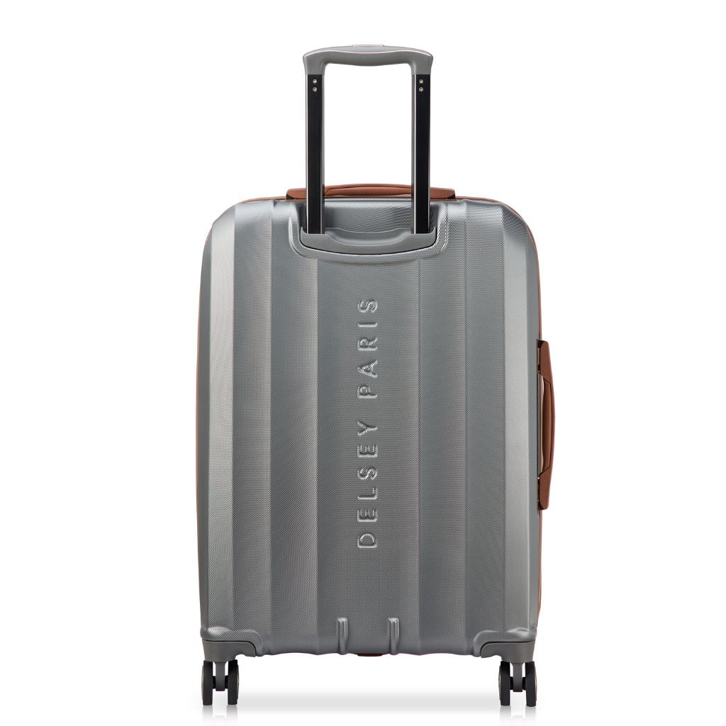 Delsey Carrousel 2 Medium Luggage 67cm Exp - Silver Delsey Luggage