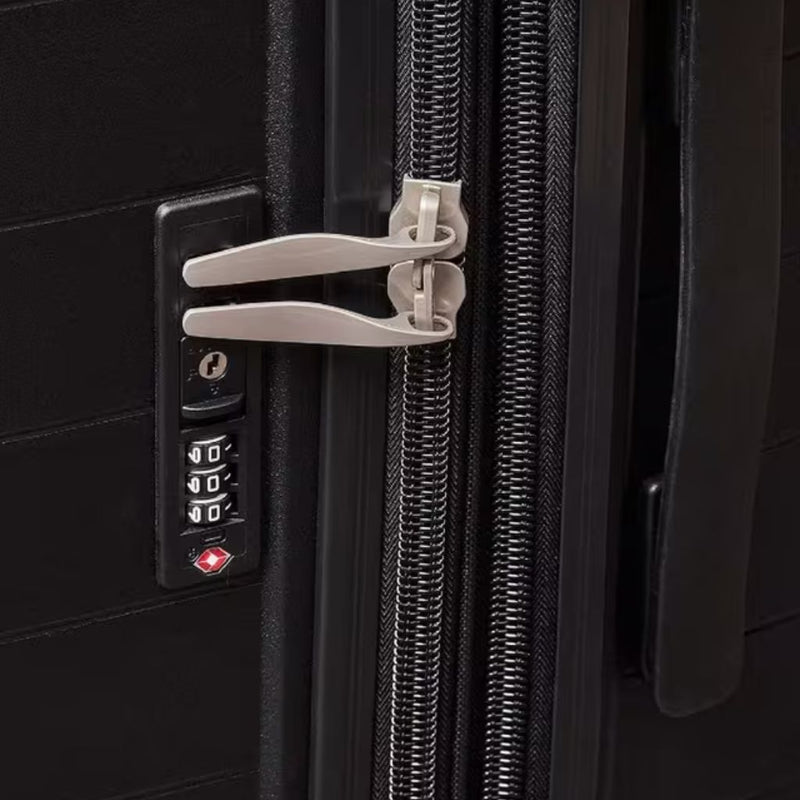 Rock Palma Medium Lightweight Hardsided Suitcase - Black