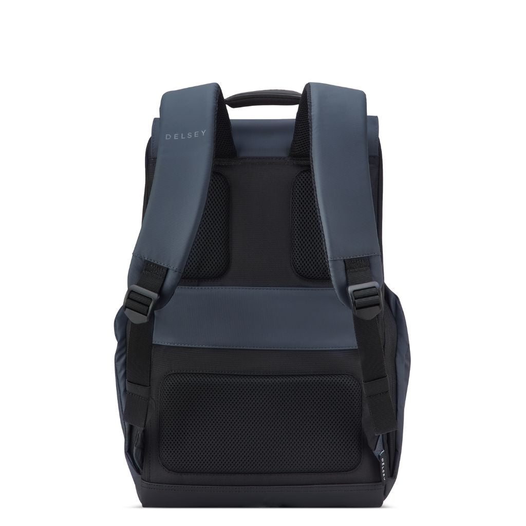 Delsey Securflap 15.6" Laptop Backpack Black Delsey Luggage