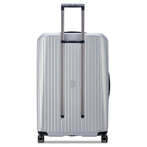 Delsey Securitime ZIP Top Opening 76cm Large Exp Luggage - Silver