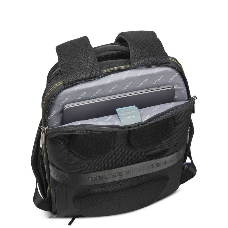Delsey DLC Pro Business 15.6" Laptop Backpack Black Delsey Luggage