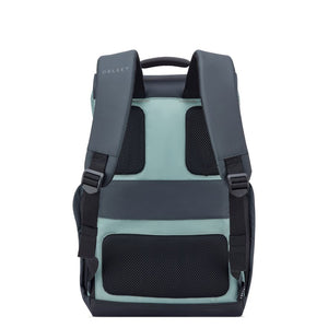 Delsey Securflap 15.6" Laptop Backpack Sage Green Delsey Luggage