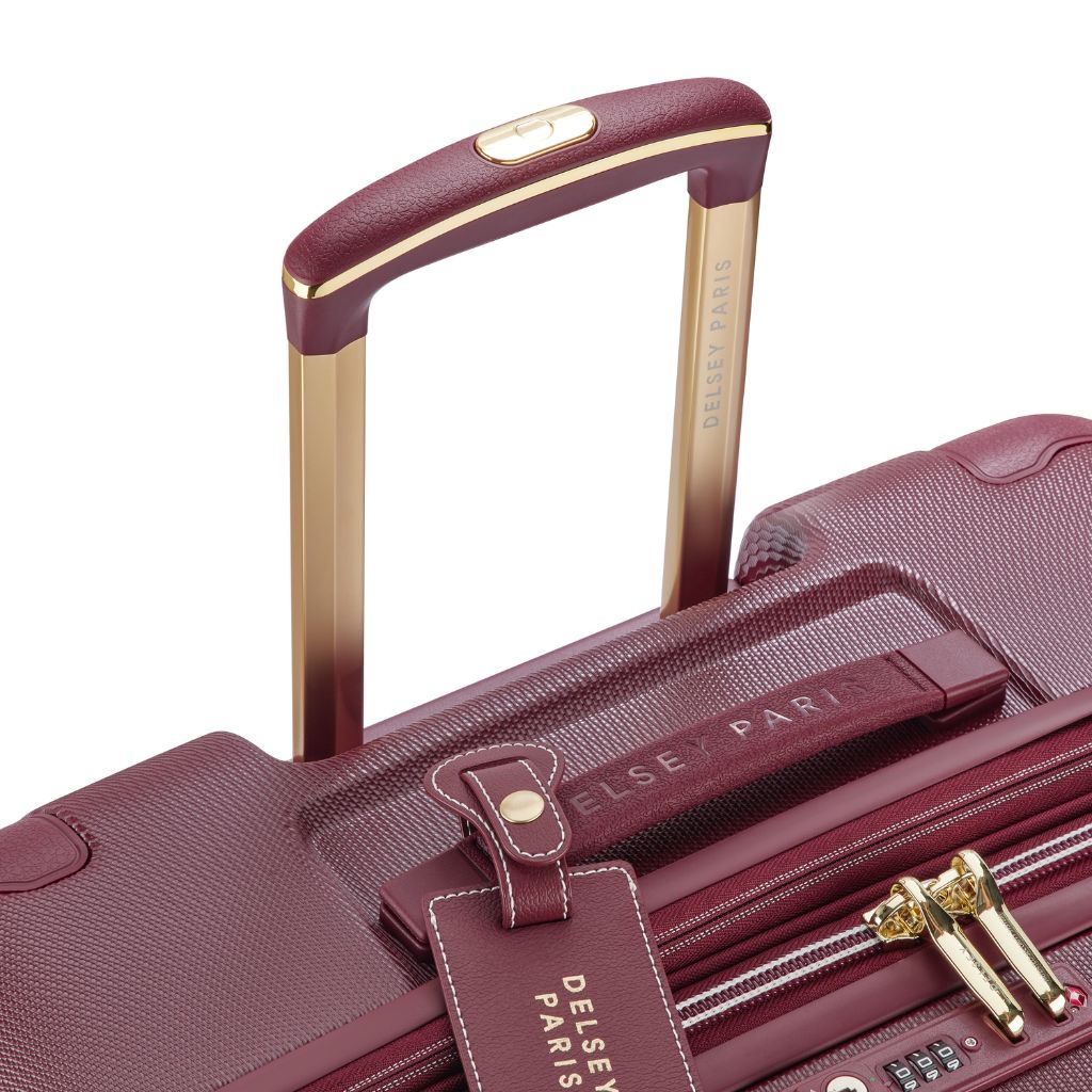 Delsey Chatelet Air Limited Edition 76cm Large Expander Luggage - Burgundy Delsey Luggage