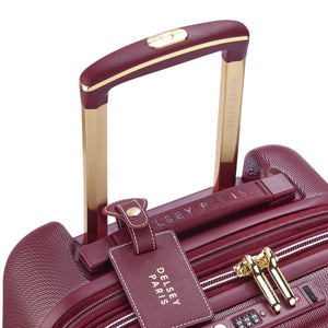 Delsey Chatelet Air Limited Edition 55cm Large Expander Luggage - Burgundy Delsey Luggage