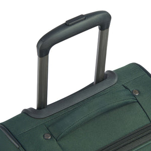 Securitech By Delsey Vanguard 55cm Cabin Exp Softsided Luggage - Green