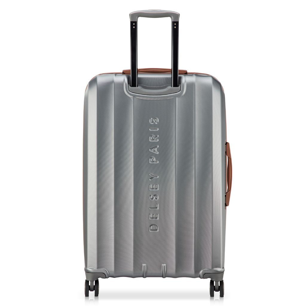Delsey Carrousel 2 Large Luggage 77cm Exp - Silver Delsey Luggage