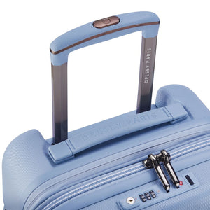 Delsey Chatelet Air Limited Edition 55cm Large Expander Luggage - Light Blue Delsey Luggage