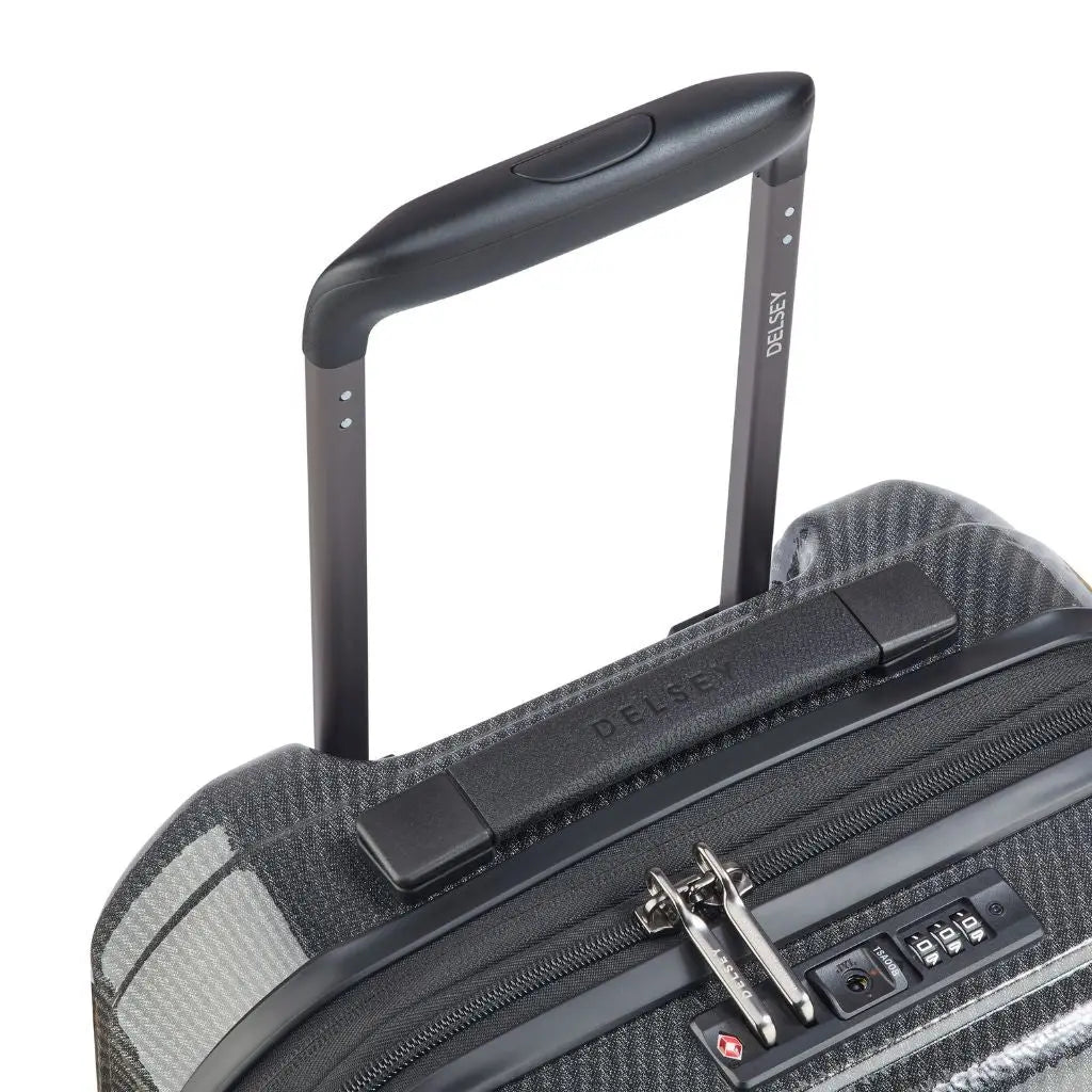 Delsey Helium Ultimate 55cm Carry On 2.3Kg Exp Luggage - Anthracite
