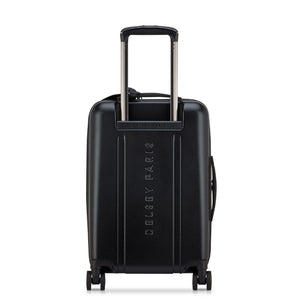 Delsey Cadense 55cm Carry On Exp Luggage - Deep Black Delsey Luggage
