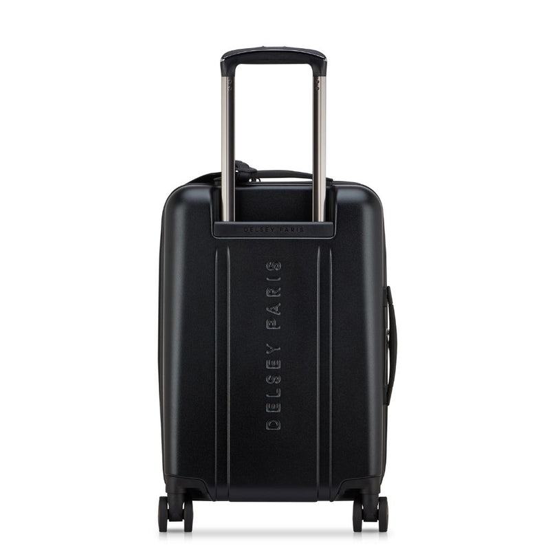 Delsey Cadense 55cm Carry On Exp Luggage - Deep Black Delsey Luggage