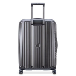 Delsey Securitime ZIP Top Opening 66cm Medium Exp Luggage - Anthracite