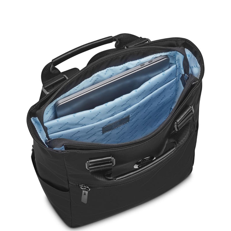 Delsey Victoire Tote 15" Backpack Black Delsey Luggage