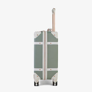 Rock Vintage 54cm Carry On Hardsided Luggage - Sage Green
