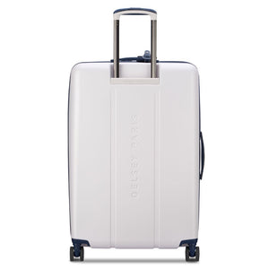 Delsey Cadense 76cm Large Exp Luggage - Ivory/Navy Delsey Luggage