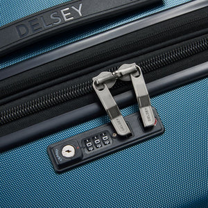 Delsey Freestyle 76cm Medium Exp Luggage - Blue