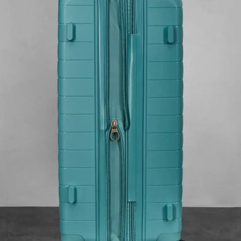 Rock Palma Cabin & Medium Duo Lightweight Hardsided Luggage Set - Seafoam Blue