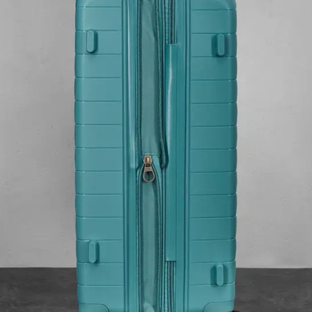 Rock Palma 3 Pce Set Lightweight Hardsided Suitcase - Seafoam Blue