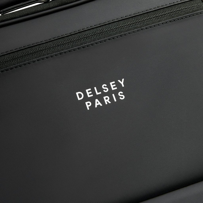 Delsey MAUBERT 2.0 56cm Carry On Softsided Luggage EXP - Black Delsey Luggage